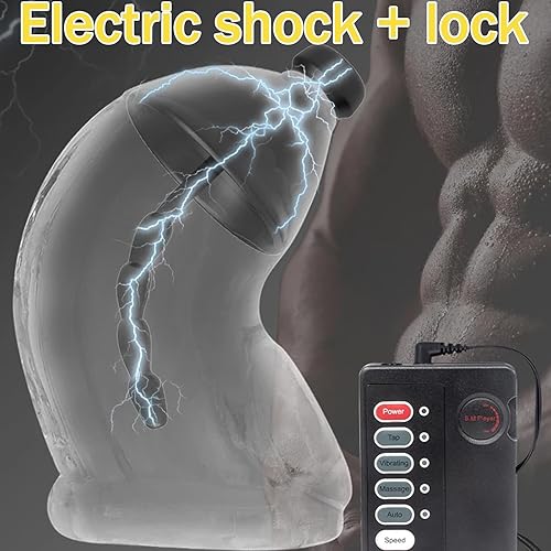 MFMYEE Remote Control Electric Shock Chastity Cock Cage, Electro Stimulate  Urethral Plug with Chastity Cage, Electric Penis Ring Urethra Dilator,  Insert into Urethral BDSM Adult Sex Toy (Small Style) in Dubai -
