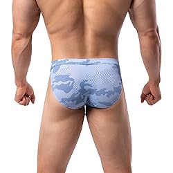 Summer Code Mens Bikini Briefs Low Rise Bulge Pouch