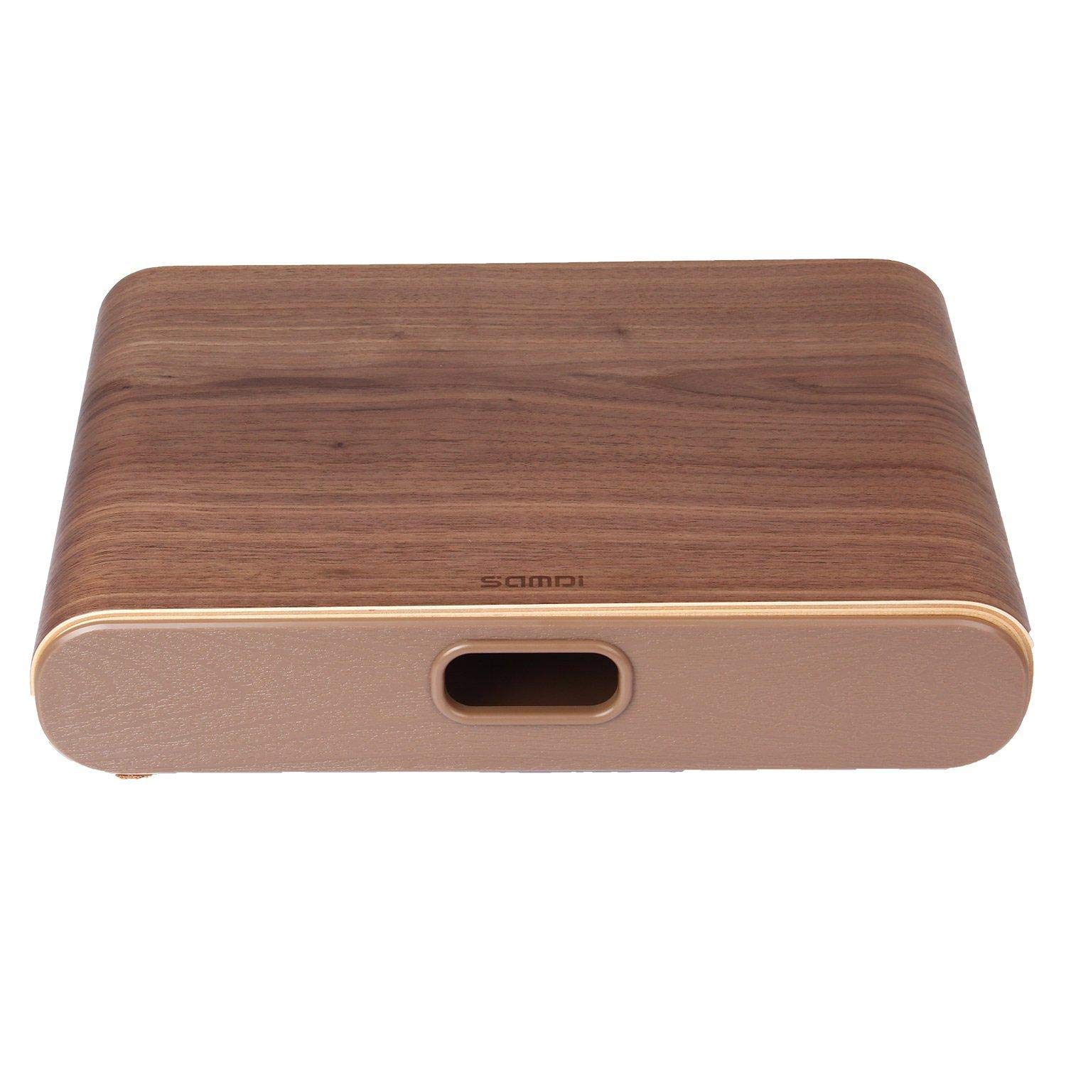 Samdi Wooden Computer Monitor Stand For Universal Display Dock