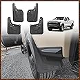 Muslogy for 2023+ Colorado Mud Flaps Without Fender Flare Front & Rear Splash Guards No Drilling Required Compatible with Chevy Colorado Without Fender Flare 2023 2024 2025