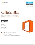 Microsoft Office 365 Personal | 1 Device | 1 Year | PC/Mac | Download