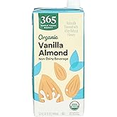 365 by Whole Foods Market, Organic Vanilla Almond Milk, Vegan, Low-Fat, 32 Fl Oz