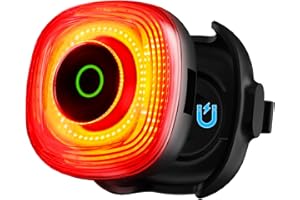 Magicshine SEEMEE 150 MAG Magnetic Rear Bike Lights,USB-C Rechargeable FTR LightSync Control Technology, IPX6 Waterproof Safety Rear Bicycle Lights, Cyclist Gifts for Men & Kids