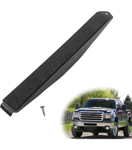 X AUTOHAUX Cabin Air Filter Cover Plate For Chevy Silverado, Cadillac Escalade, GMC Yukon/Sierra 2007-2014 - Black Plastic, OE# 22759208