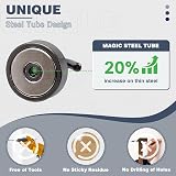 Neosmuk Magnetic Hooks 40lb+ Heavy Duty Cruise Ship Useful Magnet Hooks Gunmetal view 3
