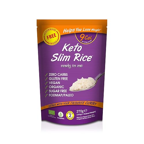 Eat Water Slim Rice Zero Carbohydrate 270g | Made from Konjac Flour ...