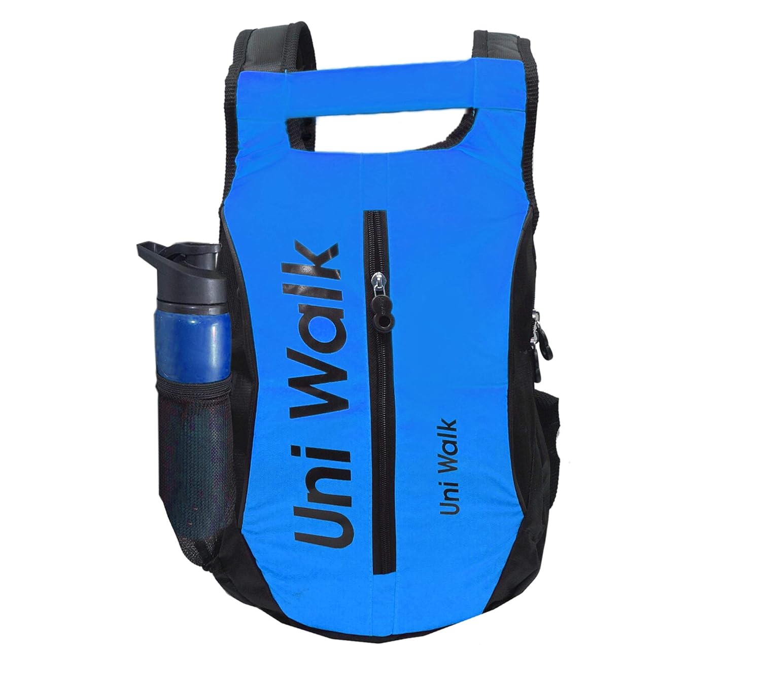 multi pocket college casual bag shoulder backpacks bags for walking, day trip, travel, gym,sports, college,school(17x4x12 inch) - sky blue