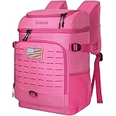 Cooler Backpack, 30 Can Backpack Cooler 4-Sided Cold Retention Technology, Lightweight & Hands-Free for Beach, Camping