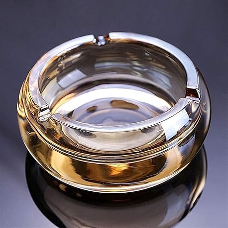 Amazon 実用的なクラフト灰皿 アッシュトレイビンアメリカのタバコの灰皿創造的な多機能家庭用リビングルームのコーヒーテーブルクリスタルガラス灰皿 インテリア オンライン通販