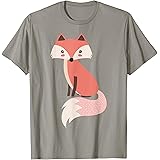 Cute Cartoon Fox Animal & Nature Lover Gift JDK0001 T-Shirt