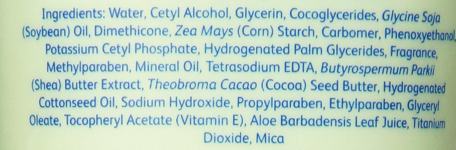 johnson's baby creamy oil aloe