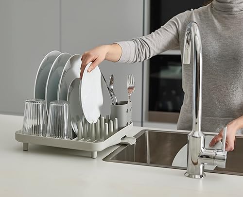 Joseph Joseph Duo Compact Dish Drying Rack, Gray in Oman Whizz