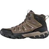 Oboz Men's Sawtooth X Mid B-DRY | Rugged Waterproof Hiking Boots with Cushioned Support and Heavy-Duty Traction for Wet Trails and Long Treks
