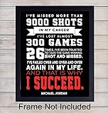 Michael Jordan Quote - Unframed Wall Art Print