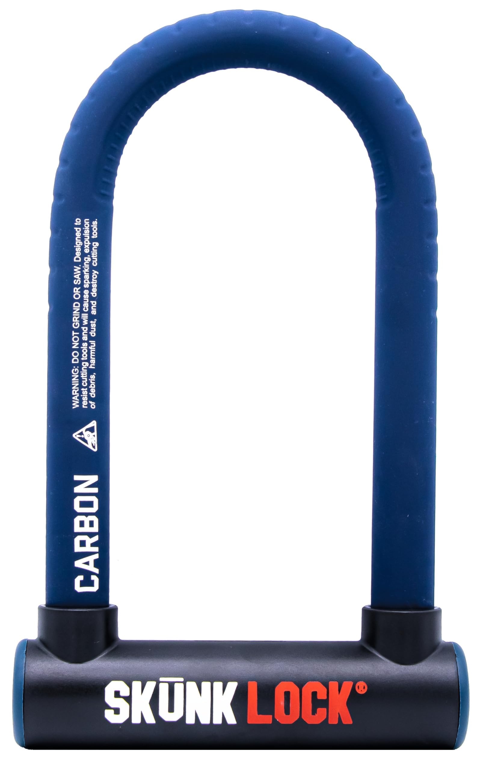 Photo 1 of SKUNKLOCK Carbon Angle Grinder Resistant Deterrent U Lock for Bike Motorcycle Patented Blade Destroying Multi Material Anti Grinder Technology