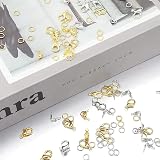 Bafiwu 462pcs Jewelry Making Kit with Lobster Clasps & Jump Rings view 7