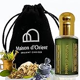 Jannet El Firdaus 12 mL Perfume Oil for Women and Men in Traditional Attar Style Cologne. Great Gift Party Favor and Body Oil – Alcohol Free, Long Lasting Oil, Compliment Magnet