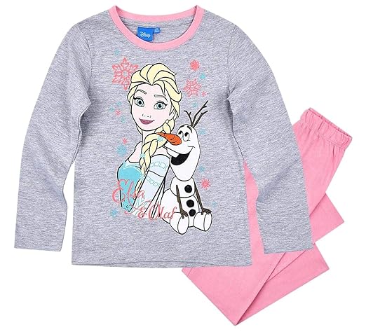 Frozen - Die Eiskönigin Mädchen Schlafanzug ELSA Pyjama