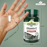 Natures Aid Vitamin E 1000iu - High Strength Natural Antioxidant 30 Softgels view 3