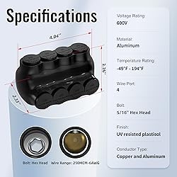 RVBOATPAT 4 Port Insulated Connector Multi Tap