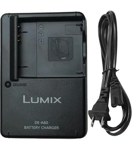 Amazon.com : DMW-BCF10 Battery Charger for Panasonic Lumix DMC-TS2