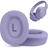 hopopower Replacement Ear Pads for JBL Tune 700(700BT)/ 710(710BT)/ 720(720BT)/ 750(750BT,750BTNC)/ 760(760NC)/ 770(770NC) Wireless Over-Ear Headphones, JBL Earpad Ear Cushions Ear Cups Cover (Purple)