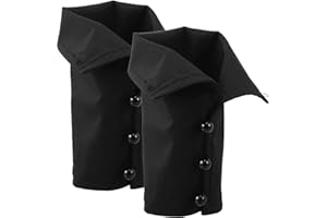 VOSAREA 1 Pair Detachable Cotton Fake Sleeves Removable Shirt Cuffs Breathable Wrist Cuffs for Blouses and Coats Professional