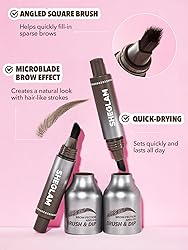 SHEGLAM Brow-Fection Angled Brush & Dip Upgraded