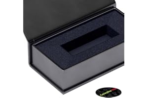 4 x Magnetic USB Presentation Gift Boxes, (4 in), Black, Flash Drives, Removable Drives, Wedding USB Box, Photography, Presen