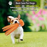 Acehome Squeaky Octopus Dog Toy No Stuffing Crinkle 32cm Medium Large view 6