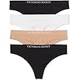 Victoria's Secret Women's Seamless Thong Underwear, Panties for Women, Multi Pack (XS-XXL)