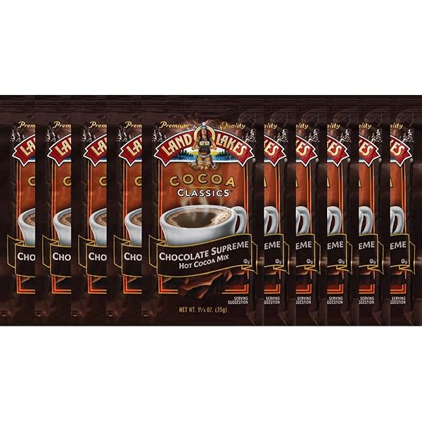 Amazon.com : Land O' Lakes Hot Cocoa Mix, Chocolate Supreme, 1.25