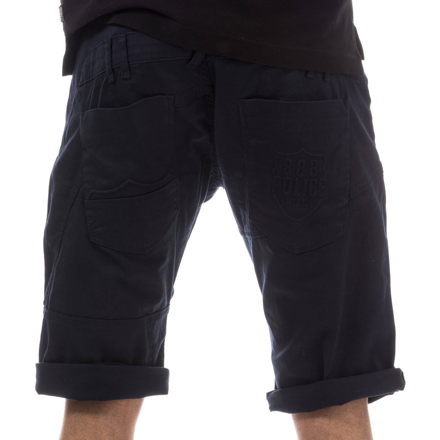 883 police denim shorts