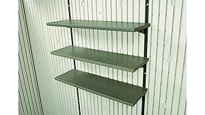 Lifetime Products 3 Piece 30in Shelf Storage Shed Accessory Kit