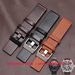 TPUOTI Cow Leather Strap For DIESEL Watchband
