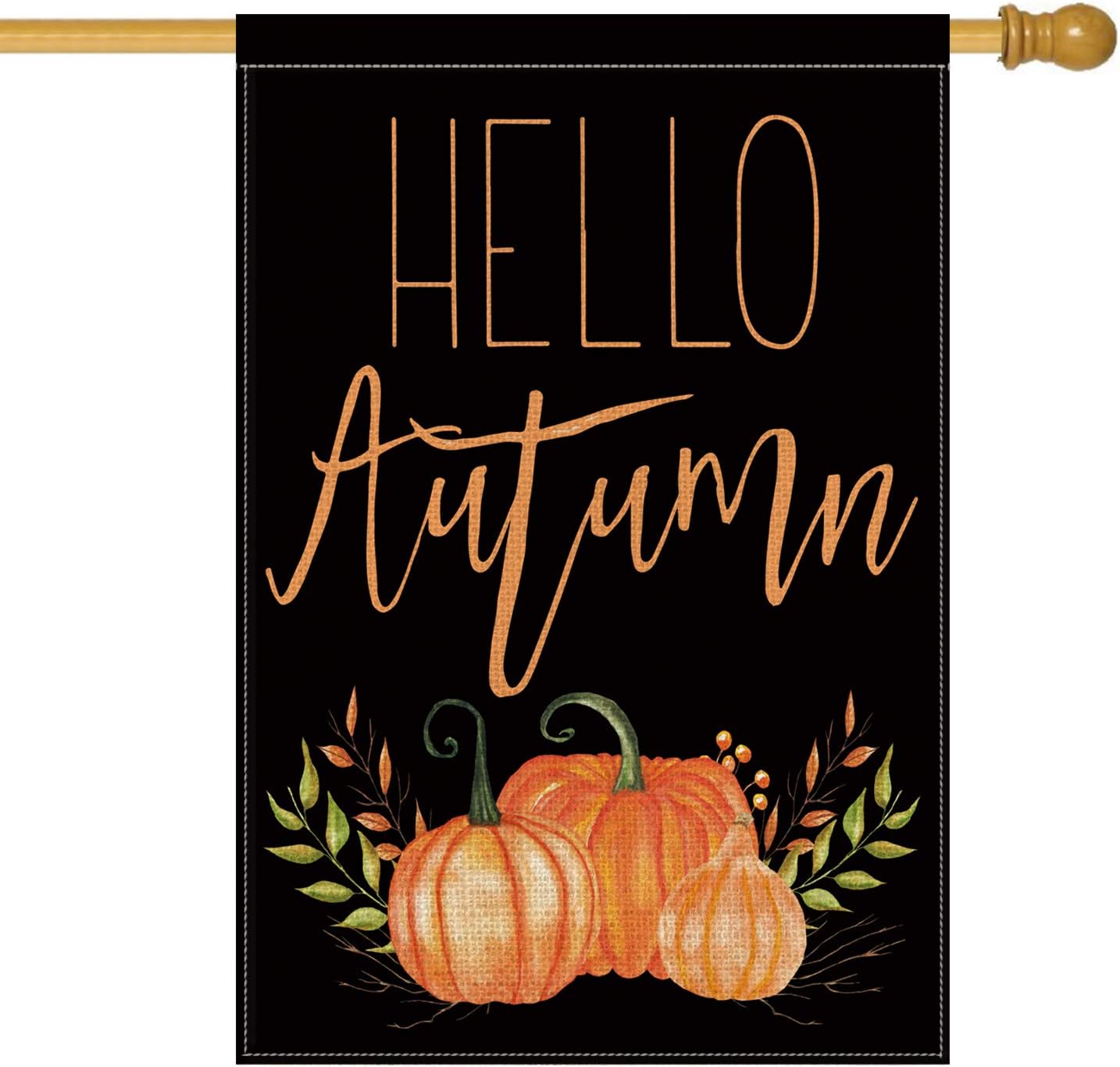 Best Garden Flag Embroidered Fall