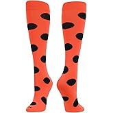 Krazisox Polka Dot Over The Calf Socks