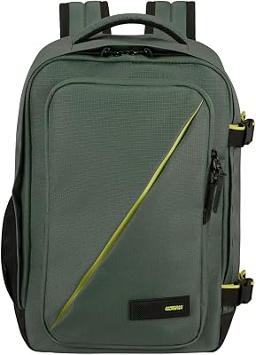 Take2Cabin - Ryanair Kabinentasche 25 x 20 x 40 cm, 24 l, 0,40 kg, Handgepäck, Flugzeug-Rucksack S Untersitz, Grün (Dark Forest)