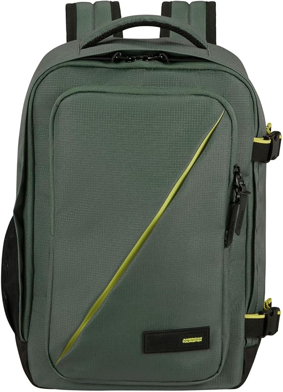 Take2Cabin - Ryanair Kabinentasche 25 x 20 x 40 cm, 24 l, 0,40 kg, Handgepäck, Flugzeug-Rucksack S Untersitz, Grün (Dark Forest) — Foto 1 von 7