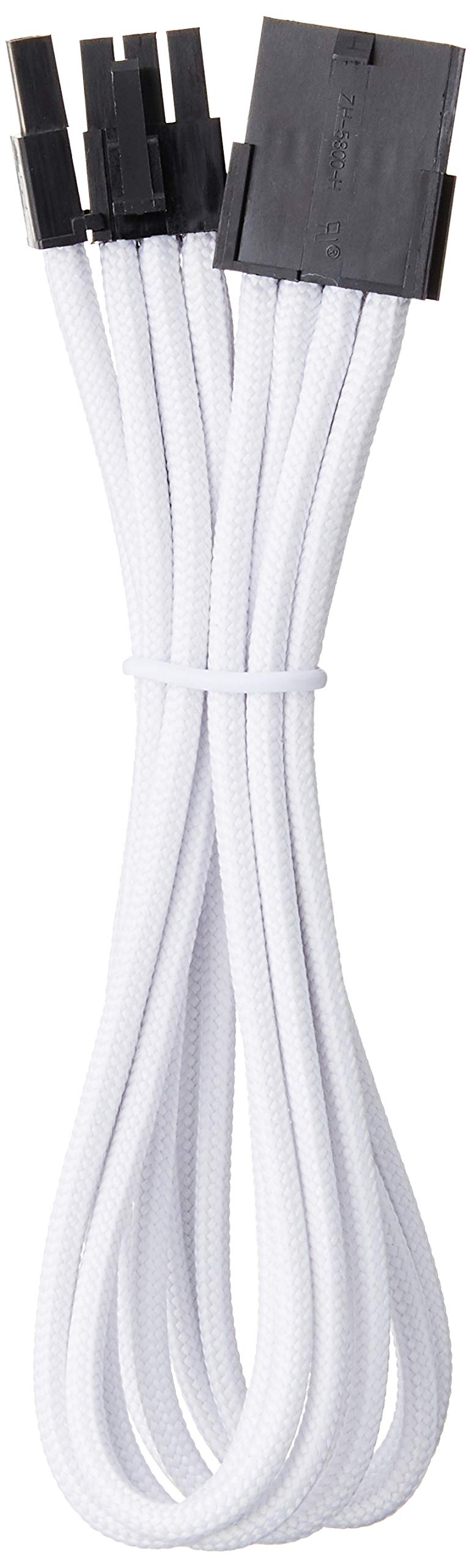 Silverstone Tek Sleeved Extension Power Supply Cable with 1 x 8-Pin to PCI-E 8-Pin Connector (PP07-PCIW)