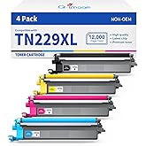 TN229XL Compatible Toner Cartridge Replacement for TN229 XL TN-229XL Toner Cartridge Work for HL-L3220CW HL-L3280CDW HL-L3295