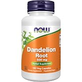 NOW Supplements, Dandelion Root 500 mg, Herbal Supplement, 100 Veg Caps