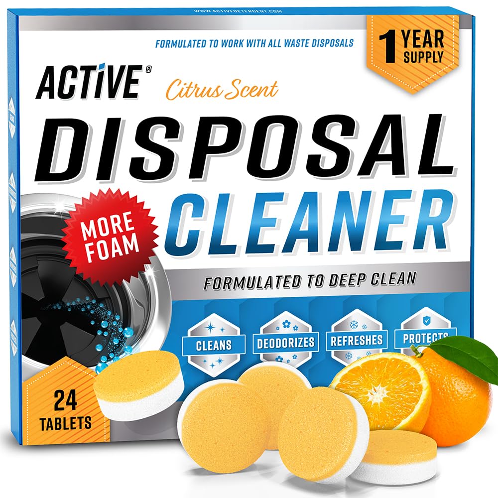 Mua Garbage Disposal Cleaner Deodorizer Tablets 24 Pack, New Powerful
