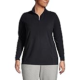 Lands' End Anyweather Fleece Quarter Zip Pullover