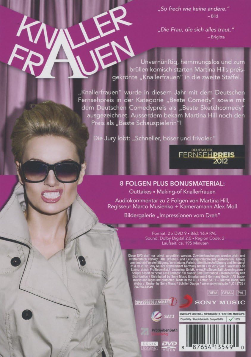 Knallerfrauen Staffel 2 Movi Dvd 2012 Amazon Co Uk Martina