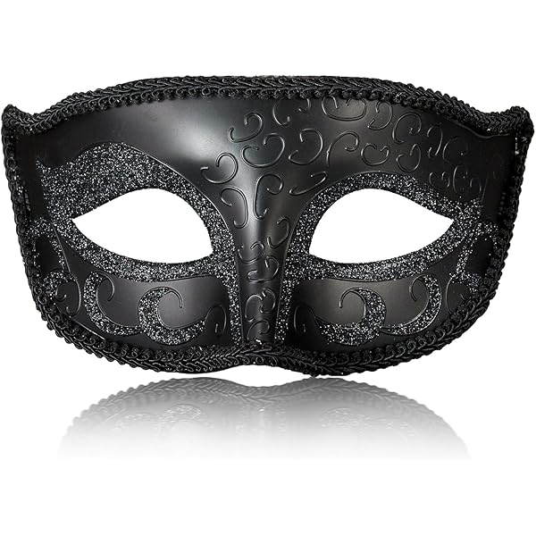 Máscara Veneciana Para Hombre – Elegante Y Misteriosa Para Mascaradas, Carnaval Y Fiestas De Disfraces
