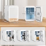 eklipt Mini Fridge 4L Dimmable LED Mirror AC/DC Portable Beauty Fridge view 3