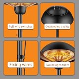 DONYER POWER Electric Garden Patio Heater 2000W Waterproof Outdoor Indoor view 6