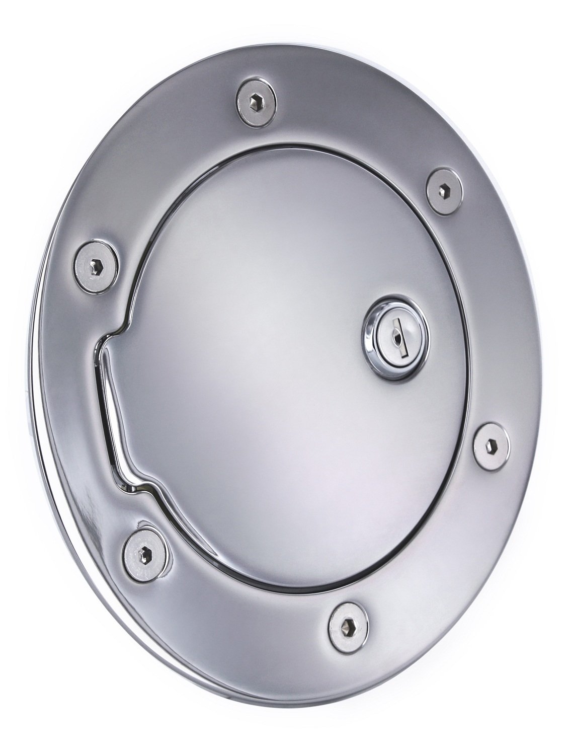 All Sales 6041 Billet Aluminum Fuel Door Gas Tank Doors Automotive