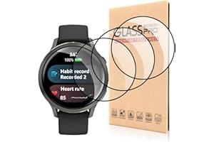 Liuyuxi 3 Pack Screen Protector for Garmin Venu 4 (41mm), PMMA Hard Plastic, Full Coverage, Scratch-Resistant, Bubble-Free In